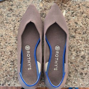 Rothy’s Point shoes. Size 9
